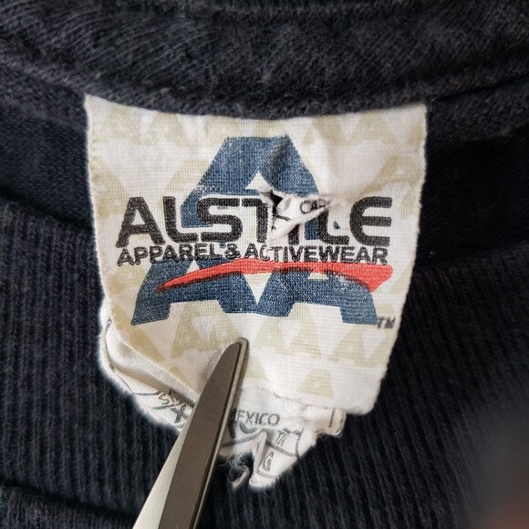 2010/2011 Kyuss Lives Tour Concert Shirt L Sun Bird Black ALSTYLE Tag - Picture 4 of 6